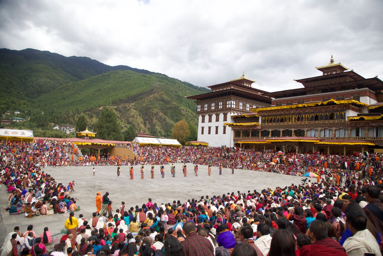 Lễ hội Bhutan (Tshechu), Lễ hội Bhutan, điệu múa mặt nạ